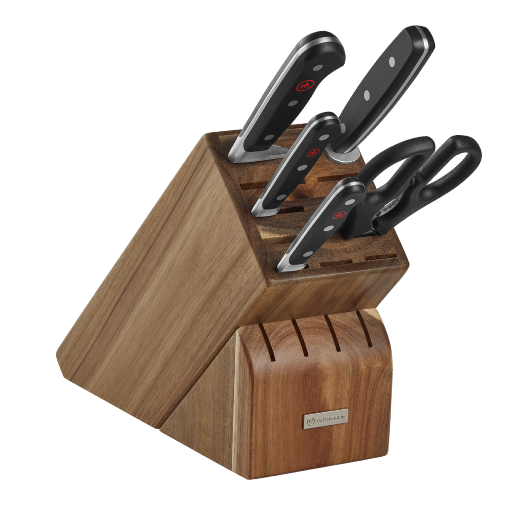 WÜSTHOF Classic 6-Piece Starter Knife Block Set