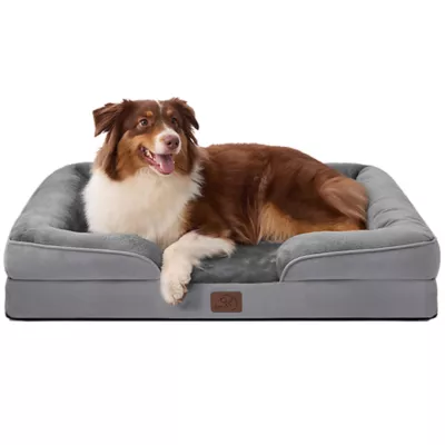 Bedsure Orthopedic Bolster Dog Sofa Bed