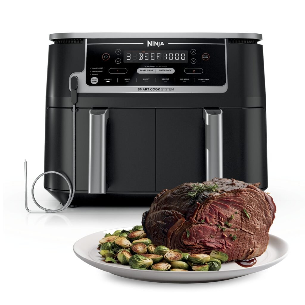 Ninja Foodi DZ550 Smart XL 2-Basket Air Fryer