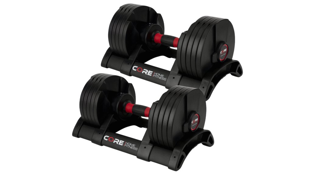 Core Home Fitness Adjustable Dumbbell Set