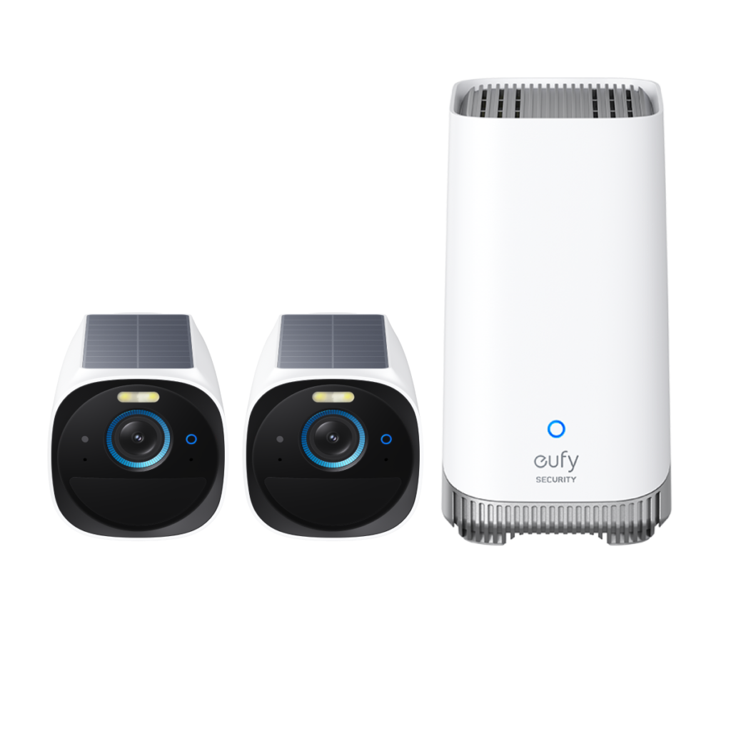 eufyCam S330 (eufyCam 3), 2-Cam Kit with HomeBase 3