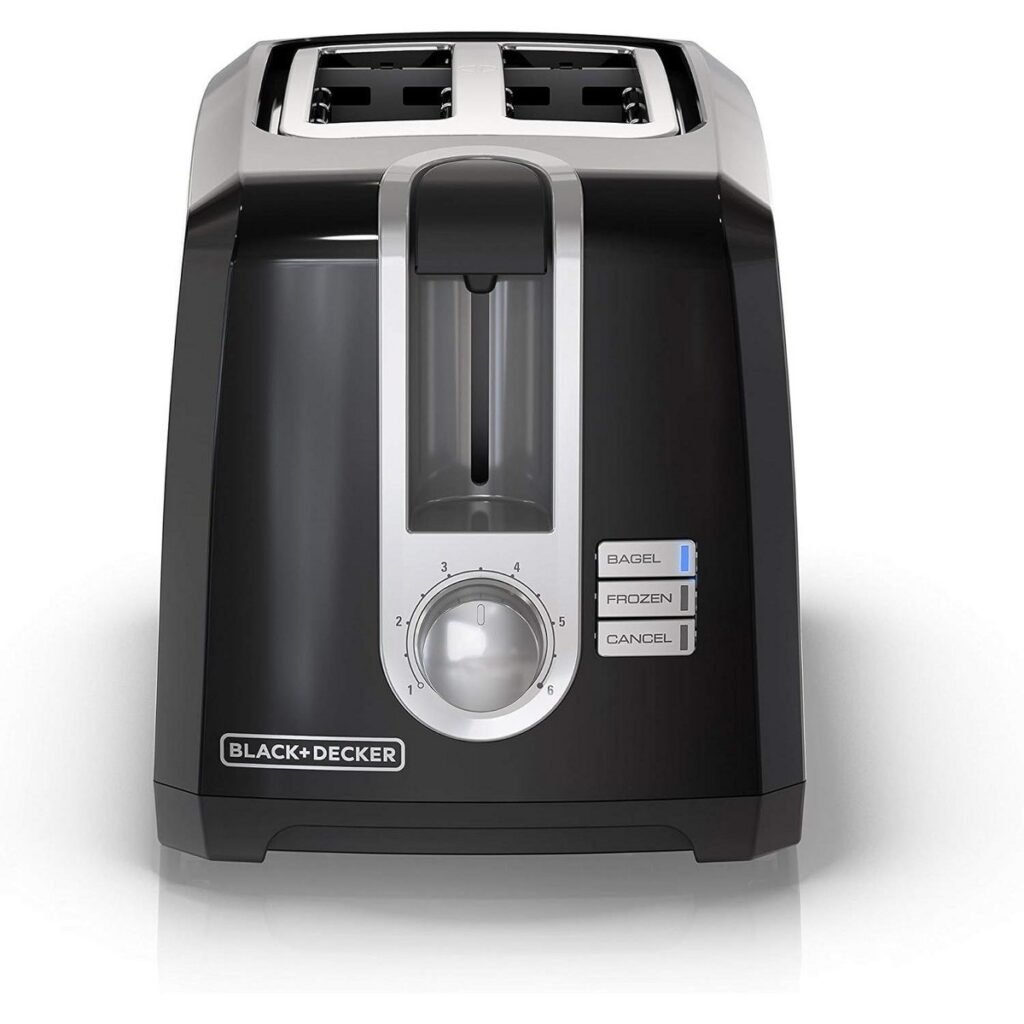Black+Decker 2-Slice Toaster T2569B
