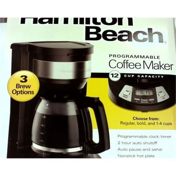 Hamilton Beach 12 Cup Programmable Coffee Maker (46290)