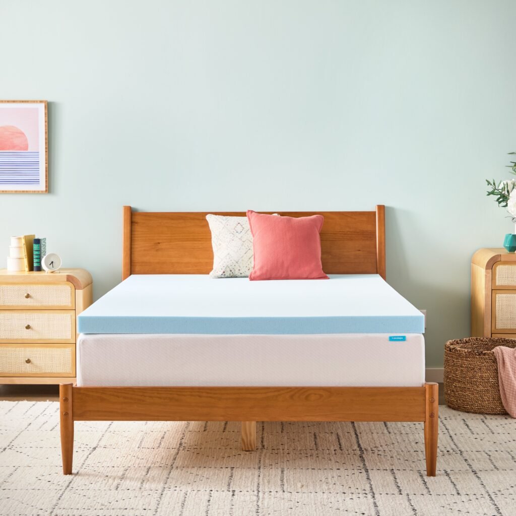 Linenspa Gel Memory Foam Mattress Topper