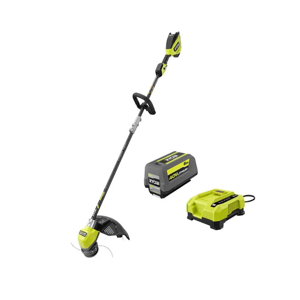 RYOBI 40V HP Brushless 17″ String Trimmer Kit (RY402110)