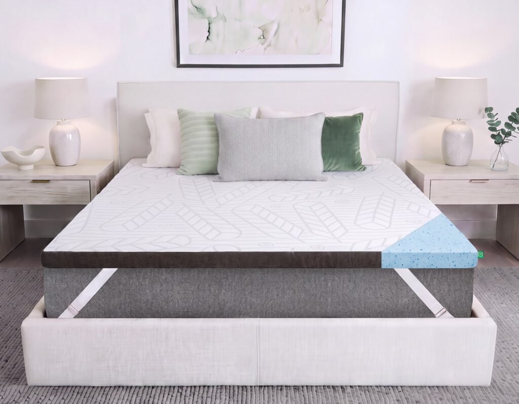 Sleepyhead Gel Memory Foam Topper with CoolTech 2.0 Cover