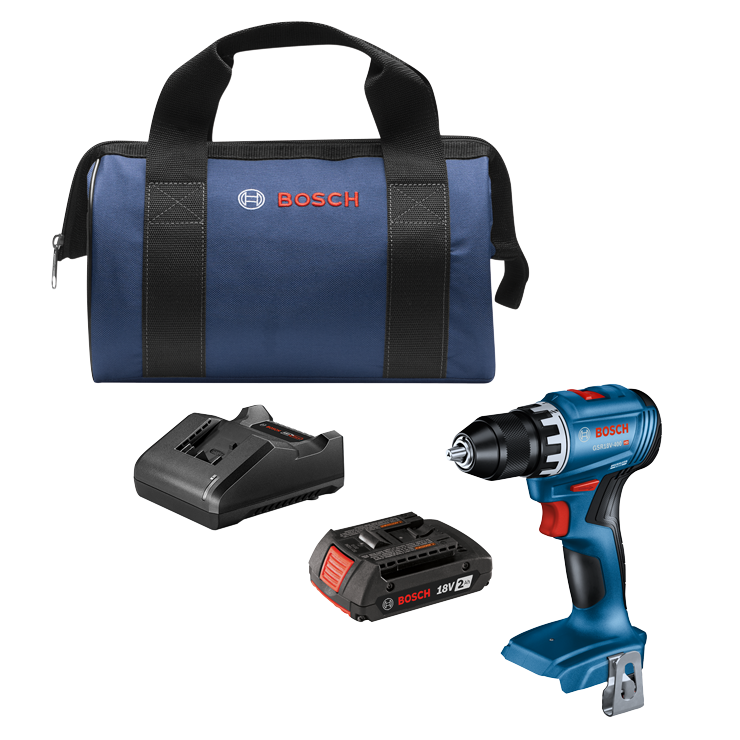 Bosch 18V Compact 1/2 in. Drill/Driver Kit (GSR18V-400B12)