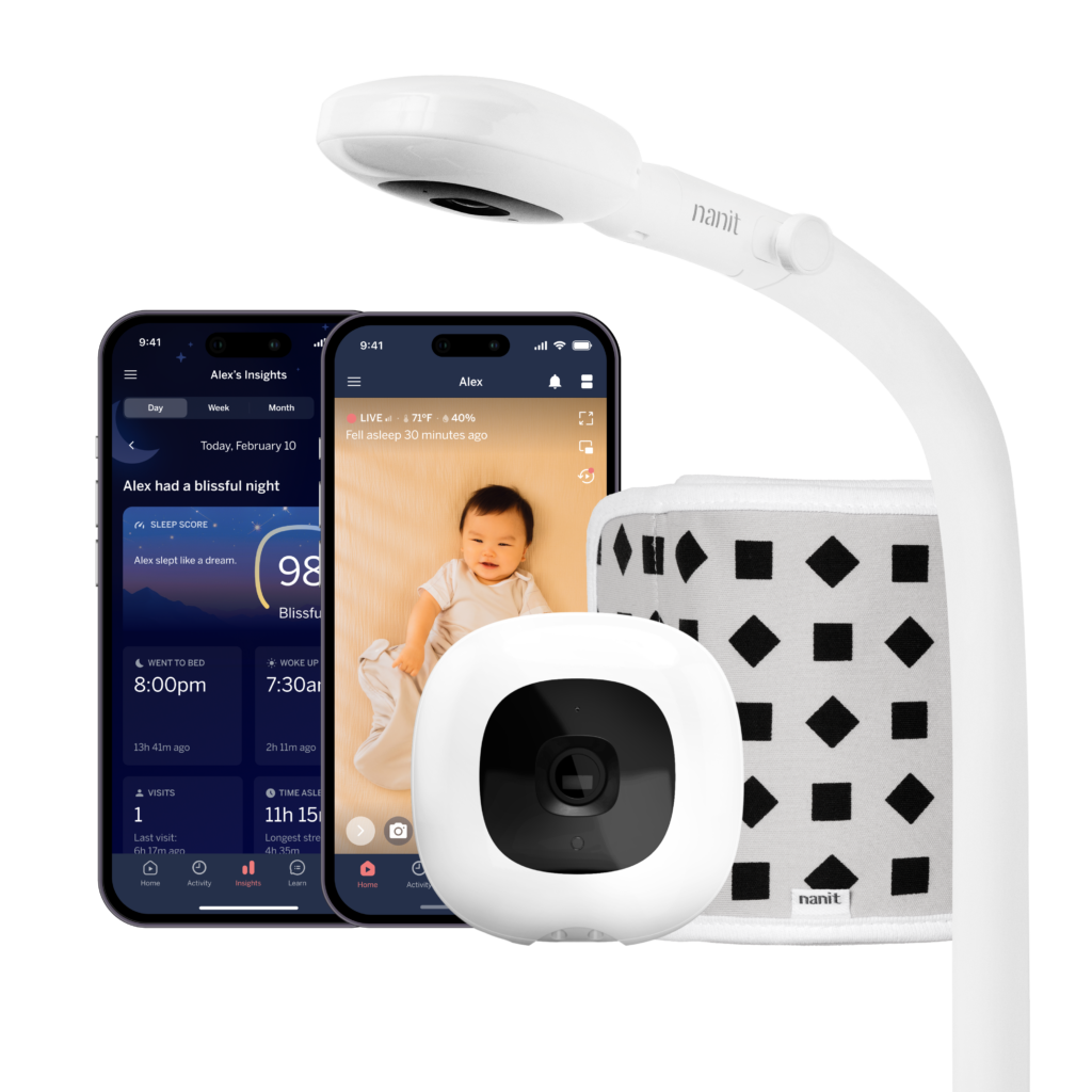 Nanit Pro Smart Baby Monitor & Wall Mount